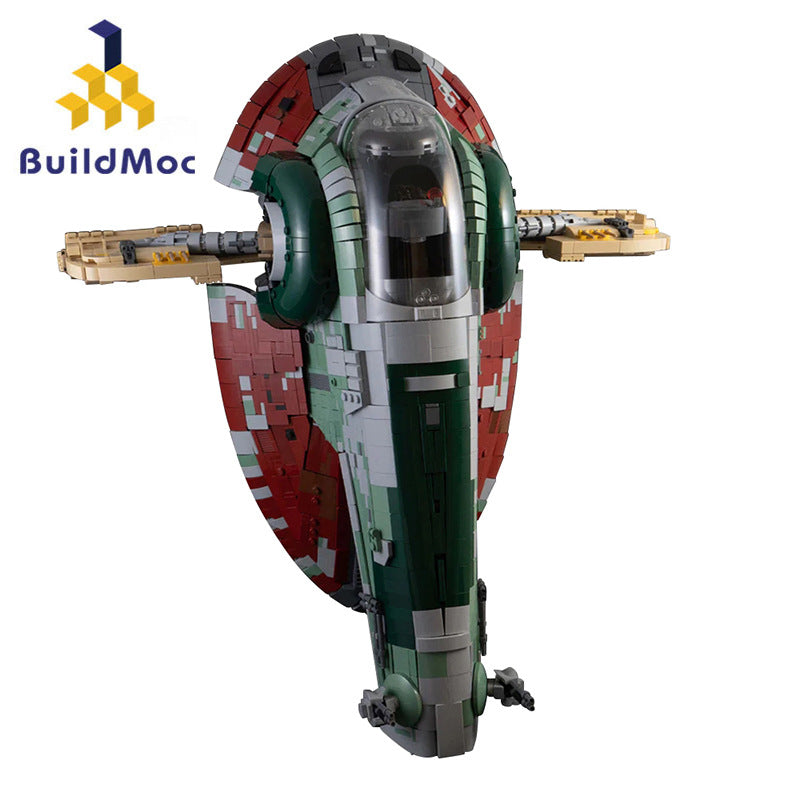 MOC Design Space War series Slave 1 with more modes building blocks toys