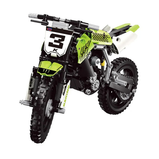 Creative Technology Intelligent Building Blocks Fashionable Racing Motorcycle Kids Toys For Children Gift