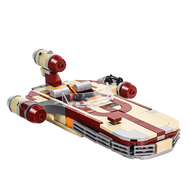 BUILDMOC Design Space War series Skywalker Landspeeder with more modes building blocks toys