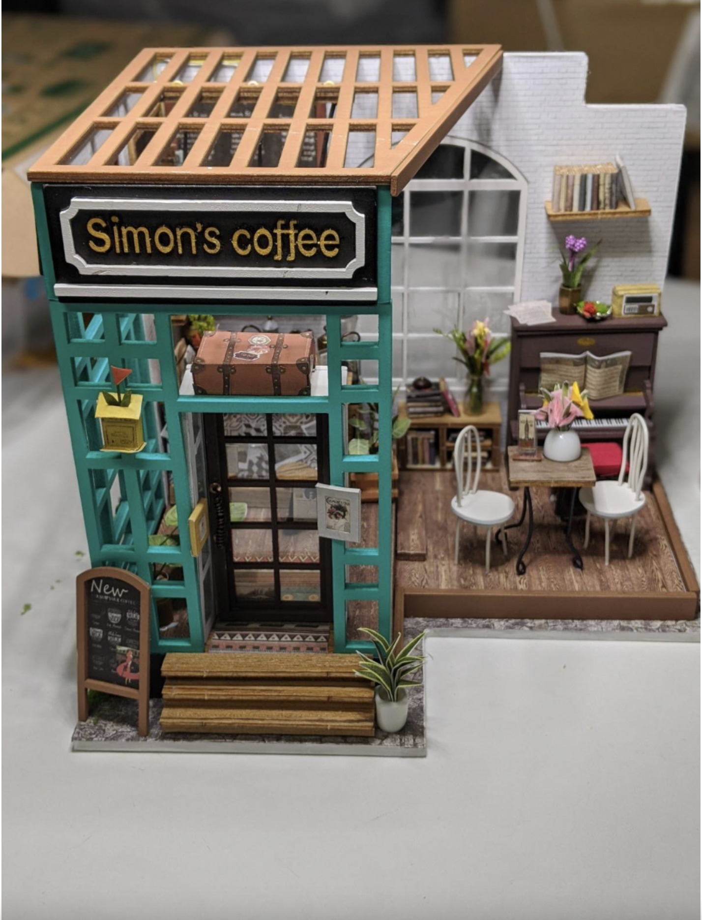 Robotime diy doll house wooden miniature furniture kit for Dropshipping