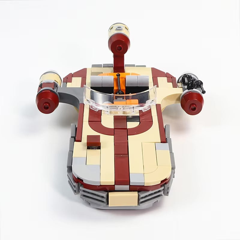 BUILDMOC Design Space War series Skywalker Landspeeder with more modes building blocks toys