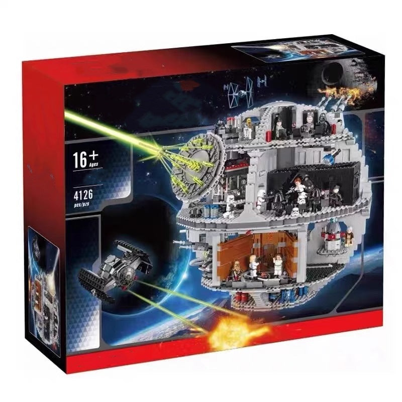 MOC Design Star wars space war series 4126 pcs death stars Assembled Building Block Toys