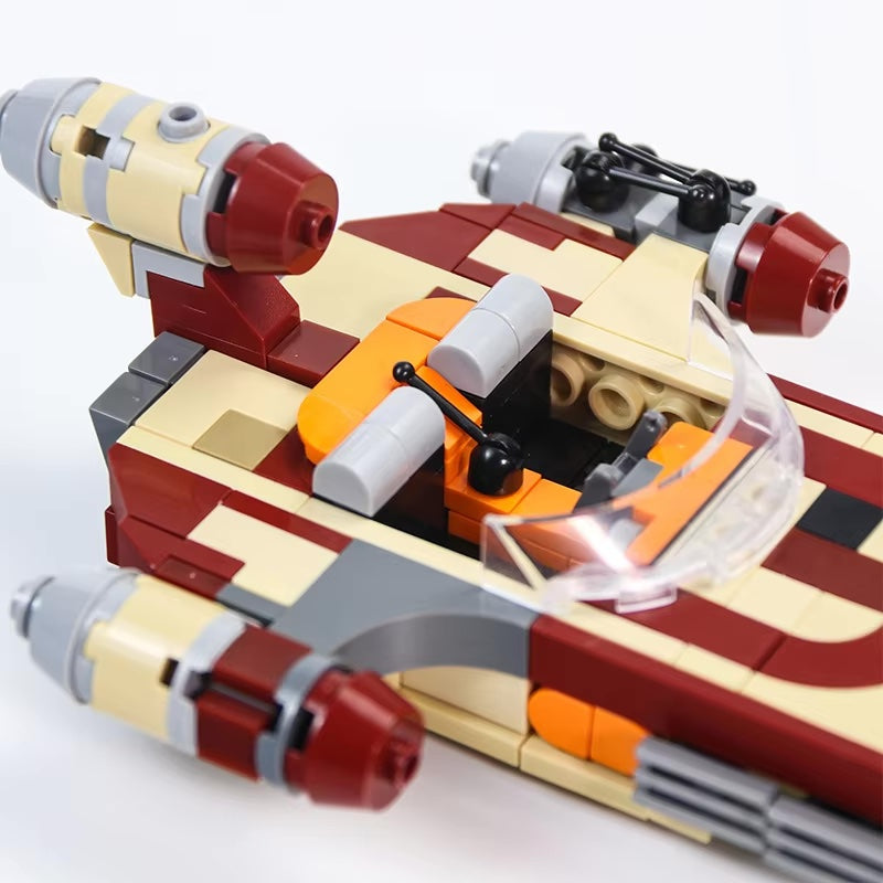 BUILDMOC Design Space War series Skywalker Landspeeder with more modes building blocks toys