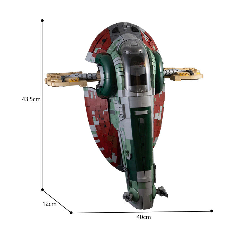 MOC Design Space War series Slave 1 with more modes building blocks toys