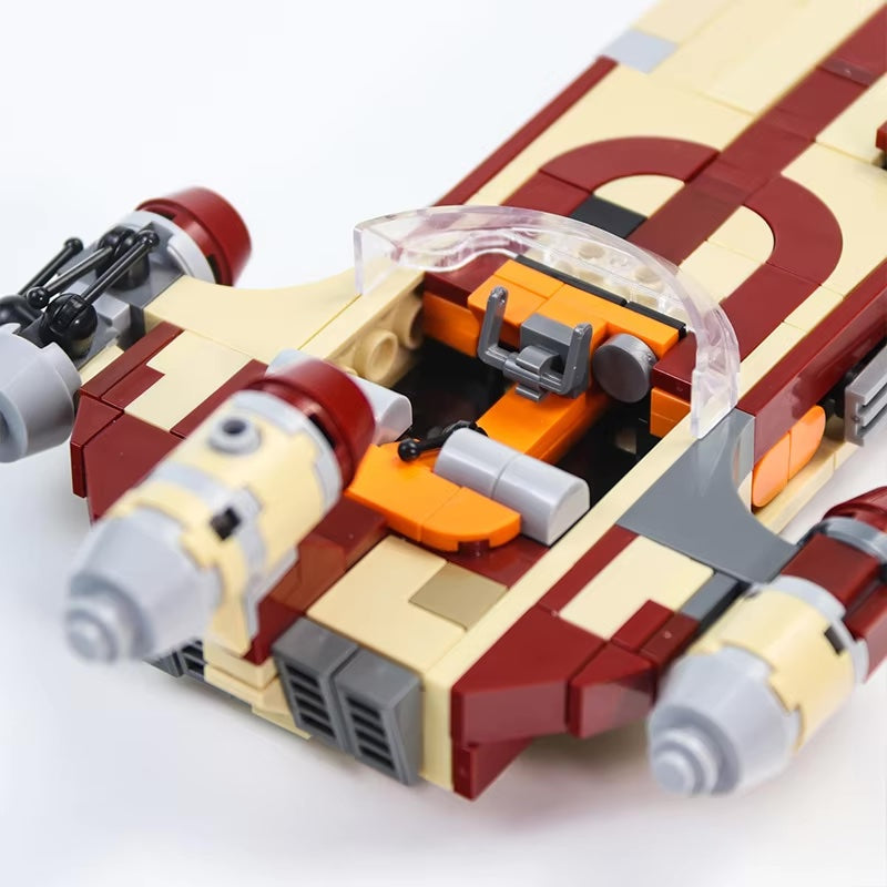 BUILDMOC Design Space War series Skywalker Landspeeder with more modes building blocks toys