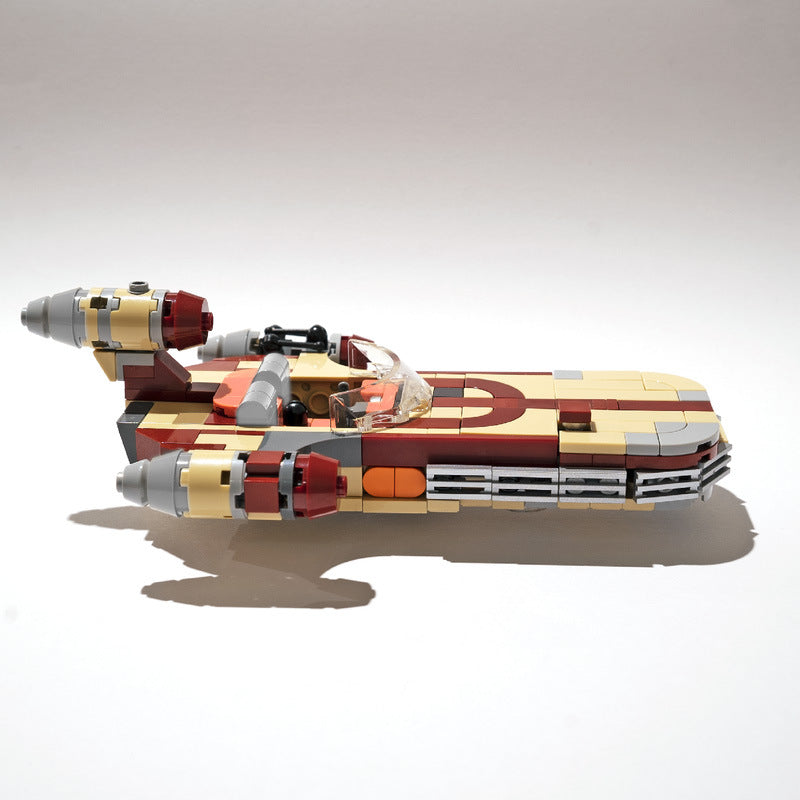 BUILDMOC Design Space War series Skywalker Landspeeder with more modes building blocks toys