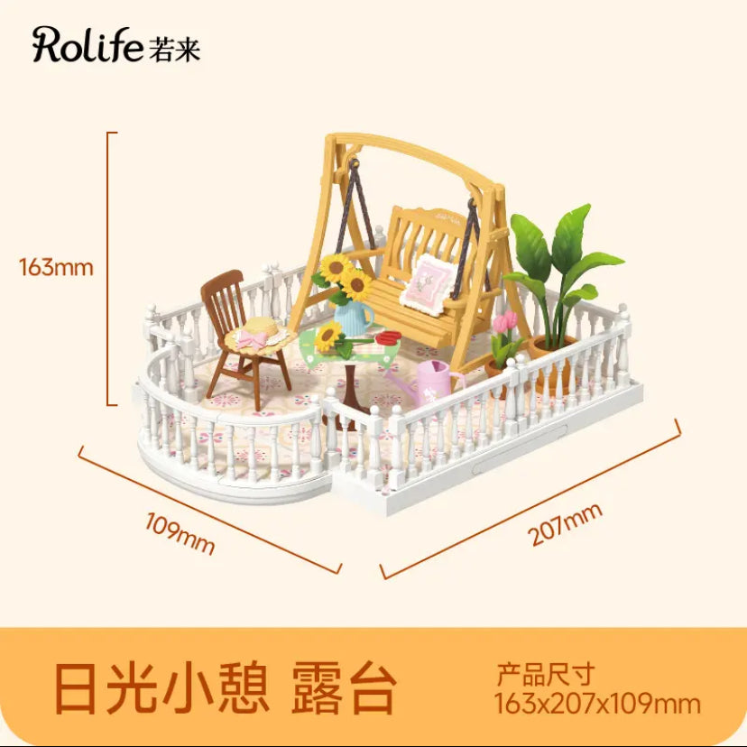 New arrival Rolife Super Creator DIY doll house building blocks for gift