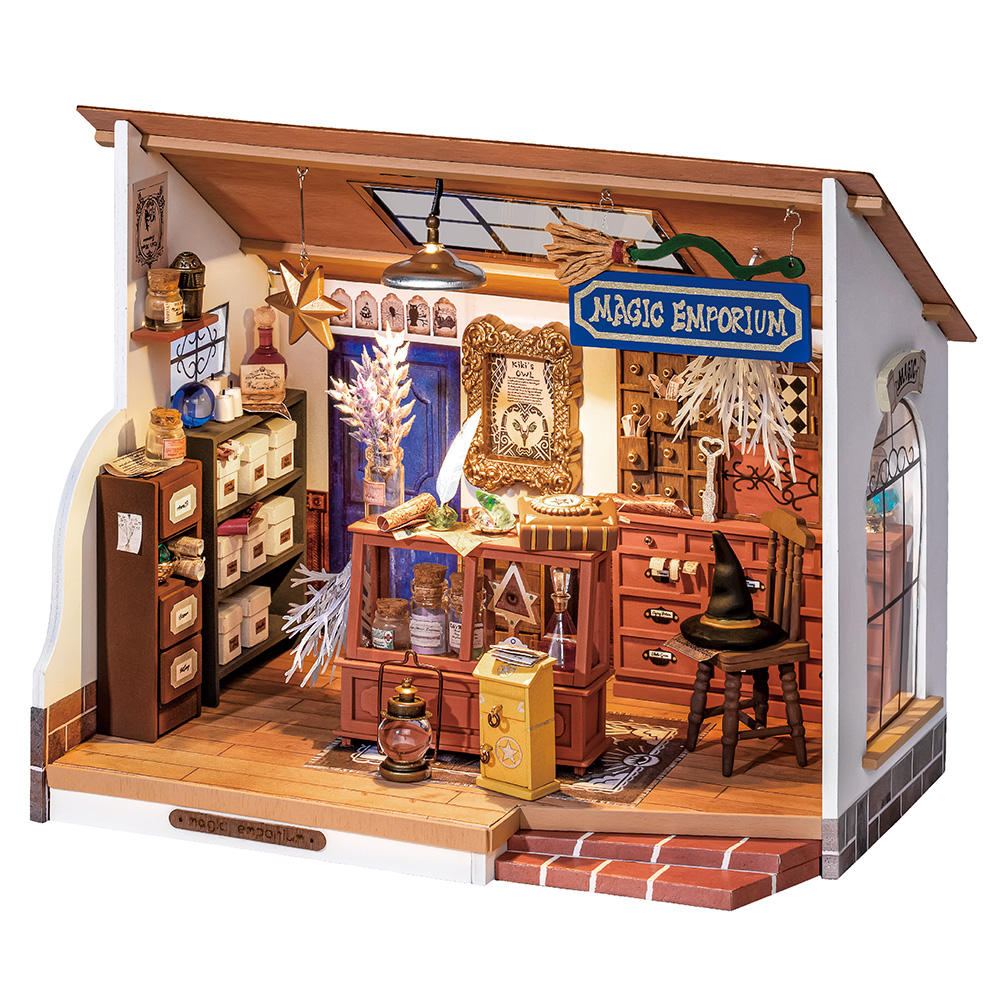 3D Wooden Puzzles Toys Gifts Wood Crafts DG155 Kiki's Magic Emporium DIY Miniature Doll House