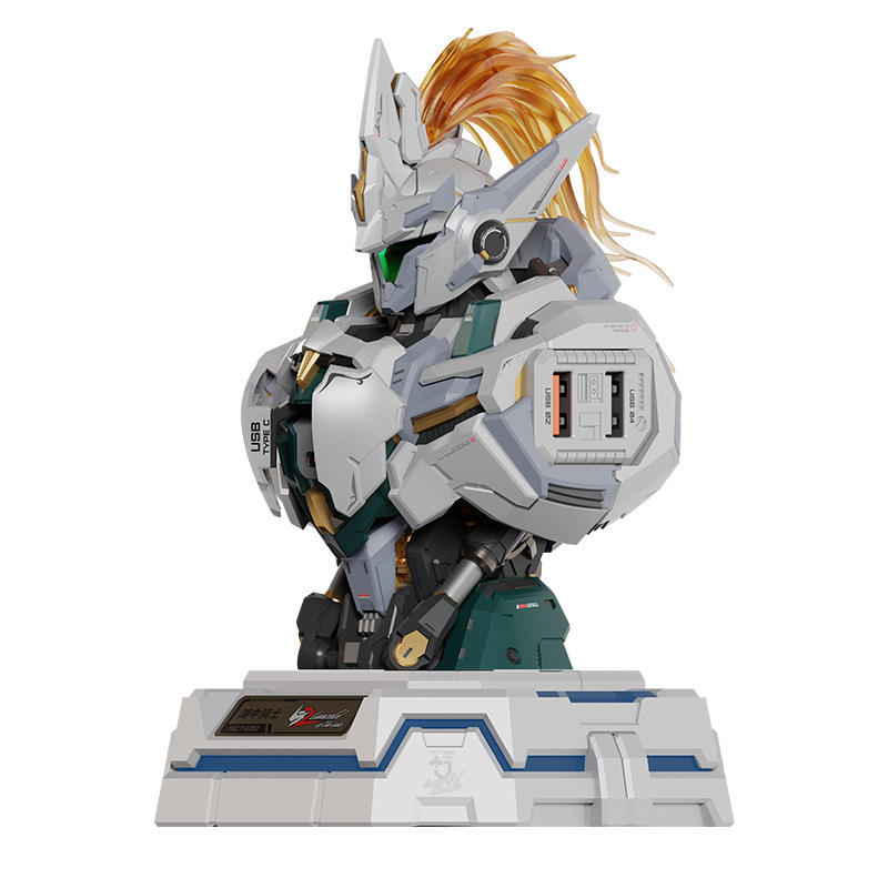 In Stock Anime MOSHOWTOYS PROGENITOR EFFECT MCT-E02 LANCELOT OF THE LAKE BUST Fast Charging Center Desktop Ornament Holiday Gift