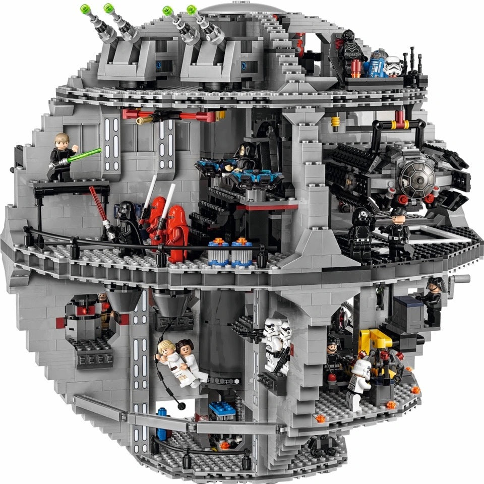 MOC Design Star wars space war series 4126 pcs death stars Assembled Building Block Toys